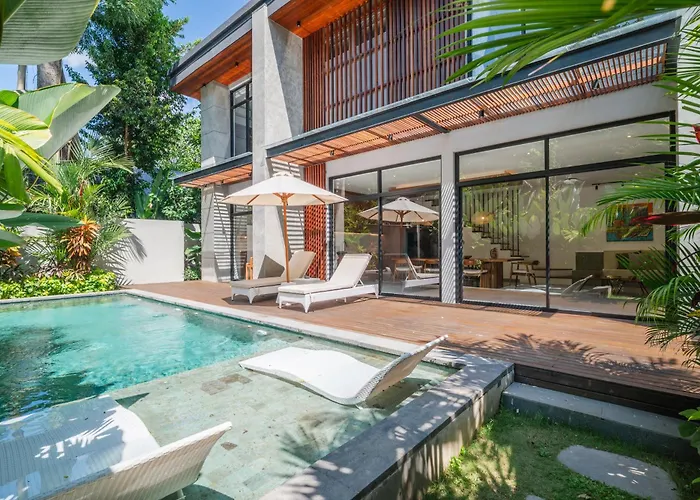 別荘 Contemporary 5Br Luxury Villa Just 400M To The Sea チャングー