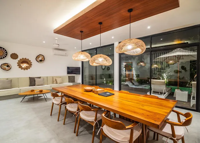 別荘 Contemporary 5Br Luxury Villa Just 400M To The Sea チャングー