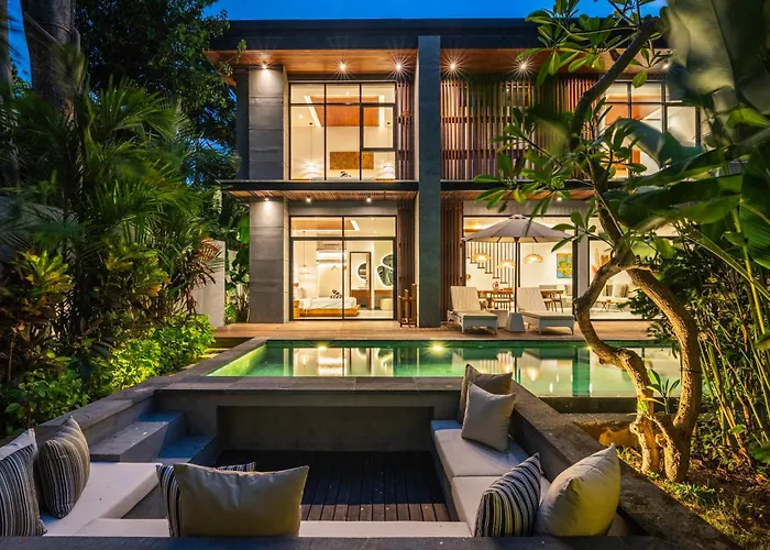 別荘 Contemporary 5Br Luxury Villa Just 400M To The Sea *